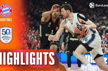 From Down 16 to BUZZER WIN | FC Bayern Munich - Efes | R31 BASKETBALL HIGHLIGHTS 2025-26