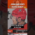 John Carlson's ready to GET QUACKIN' 🦆