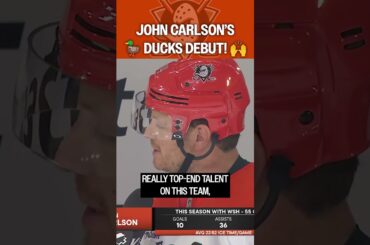 John Carlson's ready to GET QUACKIN' 🦆