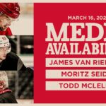 JVR, Mo Seider & Todd McLellan Morning Skate Media | March 16, 2026
