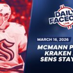 McMann Powers Kraken To Big Weekend & The Senators Stay Hot | Daily Faceoff Live