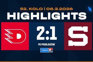 Highlights | HC Dynamo Pardubice vs. HC Sparta Praha 2:1p | 06.03.2026