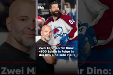 Zwei Minuten für Dino: «900 Spiele in Folge in der NHL sind sehr viel!»
