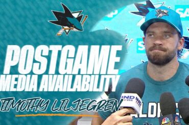 Postgame vs CGY (2/26): Liljegren