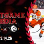 LIVE: Postgame Media OTT 7 SJS 4