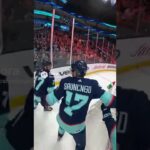 POV: Squeezing Through Two Vegas Defenders 😱🏒