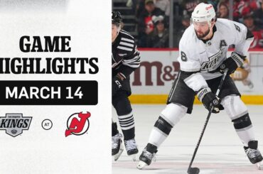 HIGHLIGHTS: LA Kings at New Jersey Devils | 03.14.26