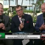 Dallas Stars general manager Jim Nill joins First Shift from GM meetings