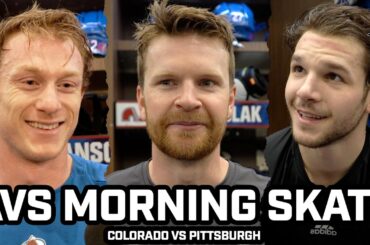 Josh Manson on Sam Girard & Avs Locker Room EXCITED Before Game vs Penguins + More