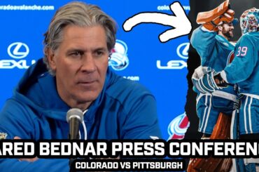 Jared Bednar on Central Division Standings, Avs Goalie Battle, & More Before Game vs Penguins