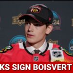 Chicago Blackhawks Sign Sacha Boisvert | Anton Frondell Joins Elite SHL Company