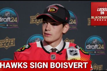 Chicago Blackhawks Sign Sacha Boisvert | Anton Frondell Joins Elite SHL Company