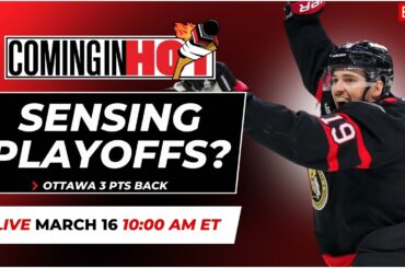 SENSing playoffs? - Coming in Hot LIVE - March 16th