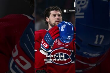 Josh Anderson aurait dû geler Cutter Gauthier