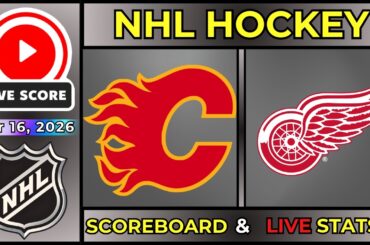 🔴 Calgary Flames vs Detroit Red Wings LIVE | NHL Regular Season | Mar 17, 2026 | SCOREBOARD