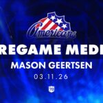 Mason Geertsen Pregame Media | 03.11.26