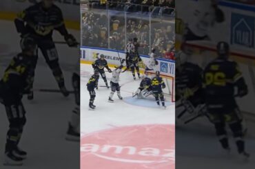 Snyggt självmål av Nikola Pasic (HV71 mot Linköping HC i Husqvarna Garden i SHL i Sverige) (#Shorts)