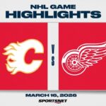 NHL Highlights | Flames vs. Red Wings - March 16, 2026
