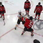 Brenden Dillon Drops 🥊 Gloves 🥊 With Mark Kastelic