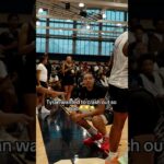 Tyran Stokes was about to CRASHOUT … 😱 #fyp #basketball #aau