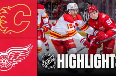 Flames vs. Red Wings | NHL Highlights | March 16, 2026