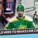 Marcus Johansson in NO LONGER top 6 for the Minnesota Wild