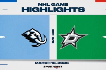 NHL Highlights | Mammoth vs. Stars - March 16, 2026