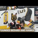 Vegas Golden Knights CRUSH Bedard and Chicago Blackhawks—Dorofeyev  is HOT | VGK Podcast
