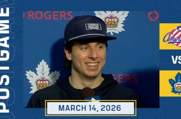 William Villeneuve | Postgame vs. Rochester Americans | March 14, 2026