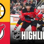 Bruins vs. Devils | NHL Highlights | March 16, 2026