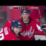 Burakovsky scores game-tying goal with sweet toe drag