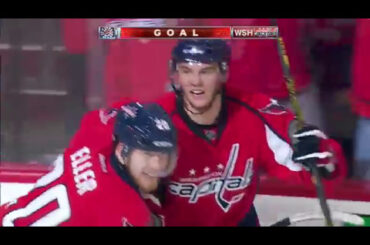 Burakovsky scores game-tying goal with sweet toe drag