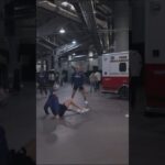 Sewer ball… never a dull moment @adidas