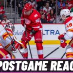 Flames @ Red Wings Postgame Reaction | FN After Burner - Game 67