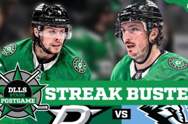 Mammoth Beat Stars 6-3, Ending Dallas’ Record-Tying 15-Game Point Streak | DLLS STARS POSTGAME