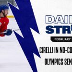 Max Crozier To Miss 10 Weeks, Anthony Cirelli in Red No-Contact Jersey & Olympic Semifinals Set