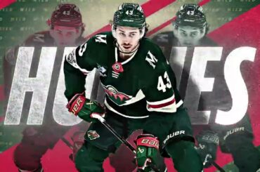 Watch Quinn Hughes, Wild battle Maple Leafs TONIGHT on TNT