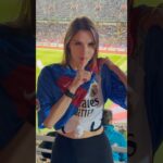 At the Barcelona stadium, but always with Real Madrid 🤫🤍