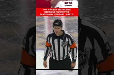 Top 5 BRUTAL CALLS against the Blackhawks… PART 3! #blackhawks #chicagoblackhawks #NHL #hockey