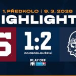 Highlights PŘ1 | HC Sparta Praha vs. Rytíři Kladno 1:2p | 09.03.2026