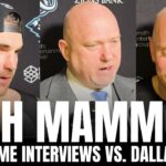 Jack McBain, Nate Schmidt & André Tourigny Recap Utah Mammoth Strong Win vs. Dallas Stars
