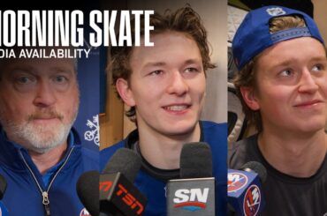 New York Islanders Morning Skate Availability | NYI at TOR