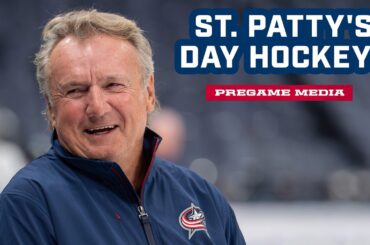 St. Patty's day hockey! Bones wants the team to come out of the gate AGGRESSIVE