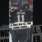 The LA Kings have a NEW All-time leading scorer in Anže Kopitar!