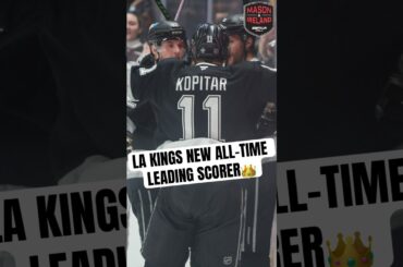 The LA Kings have a NEW All-time leading scorer in Anže Kopitar!