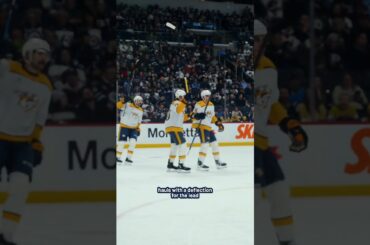 Hauls with a deflection for the lead in Winnipeg #predsnhl