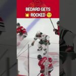 Bedard gets FLATTENED 🫨