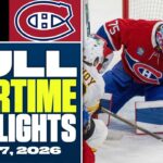 Boston Bruins at Montreal Canadiens | FULL Overtime Highlights - March 17, 2026