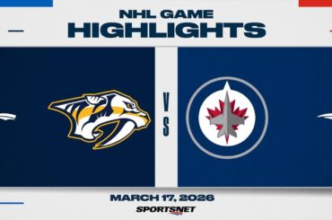 NHL Highlights | Predators vs. Jets - March 17, 2026