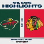 NHL Highlights | Wild vs. Blackhawks - March 17, 2026